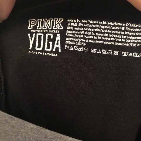 Victoria’s Secret PINK black leggings - Picture 5 of 6